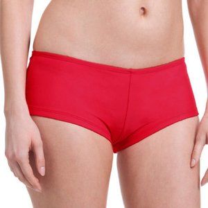 Women's Swimsuit Swim Bottom Bikini Boyshort Red 2X Plus CATALINA new